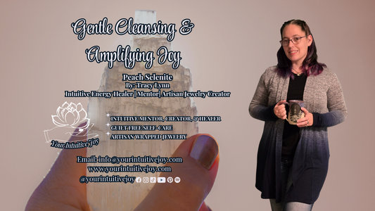Peach Selenite: Gentle Cleansing, Amplified Joy