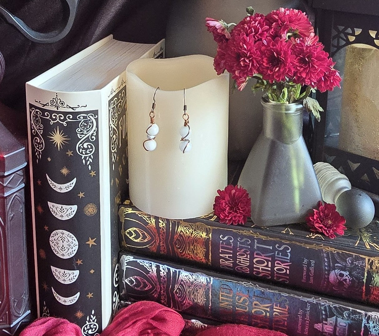 Stacked - Amazonite Earrings