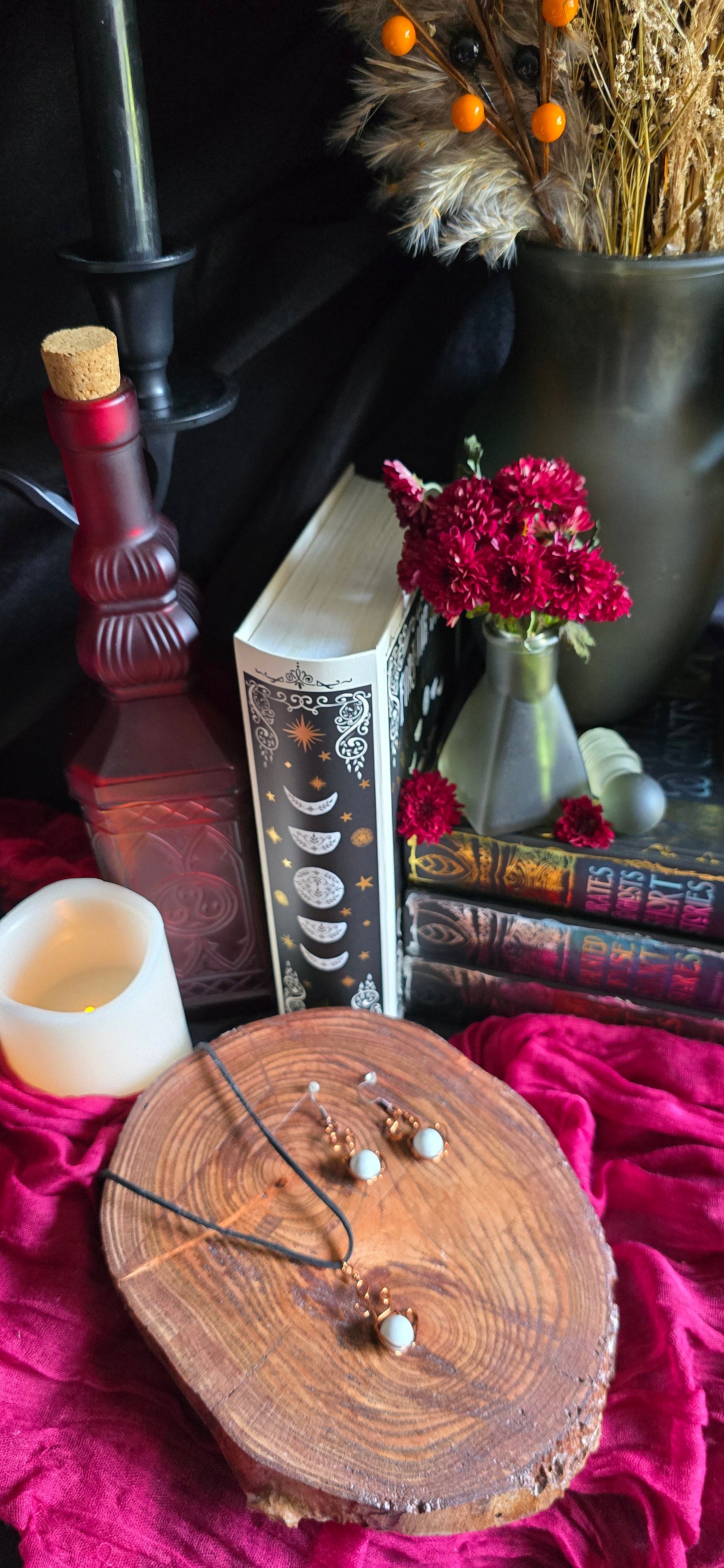 Howlite Wrapped Coffee Cup Set