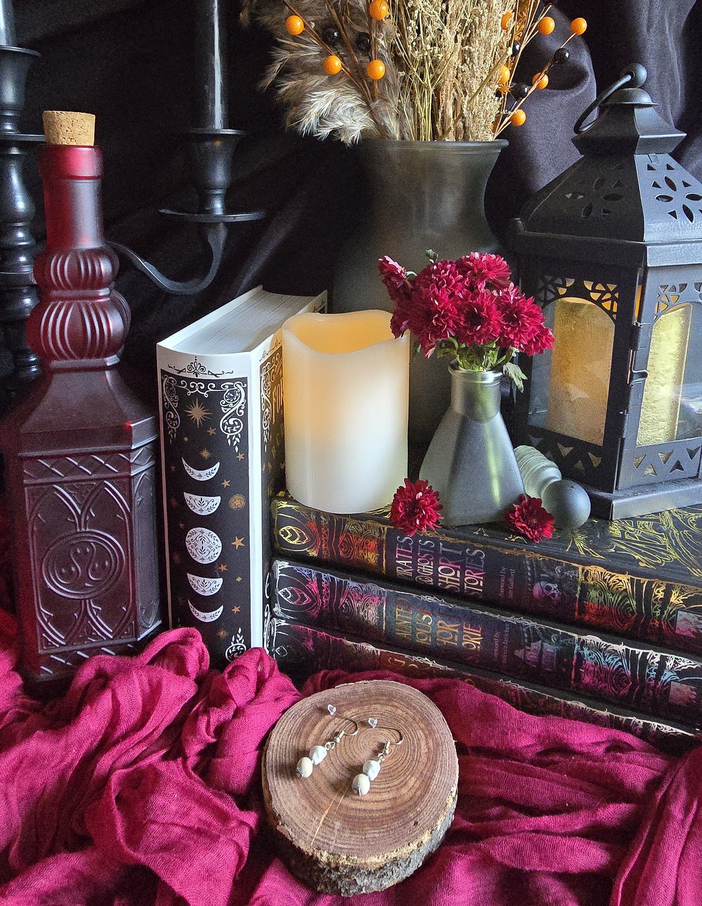 Spooky Skull Dangles