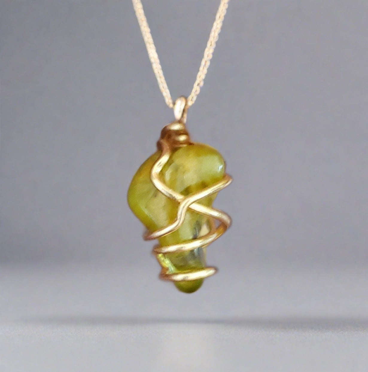 Drop of Earth - Peridot