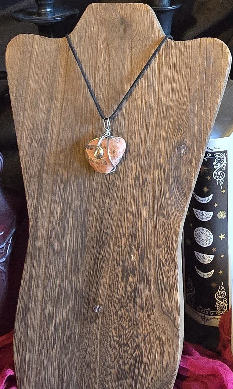 Heart of Glass - Red Feldspar