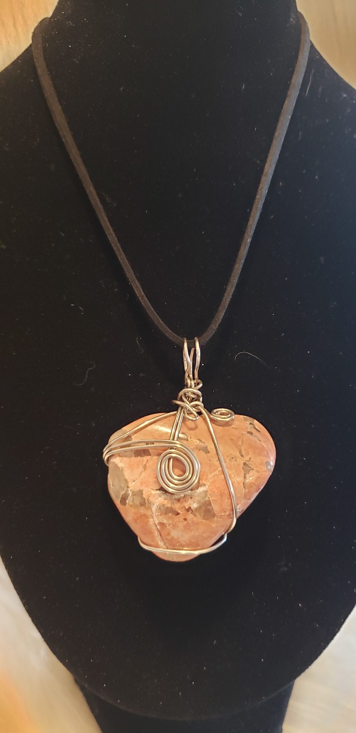 Heart of Glass - Red Feldspar
