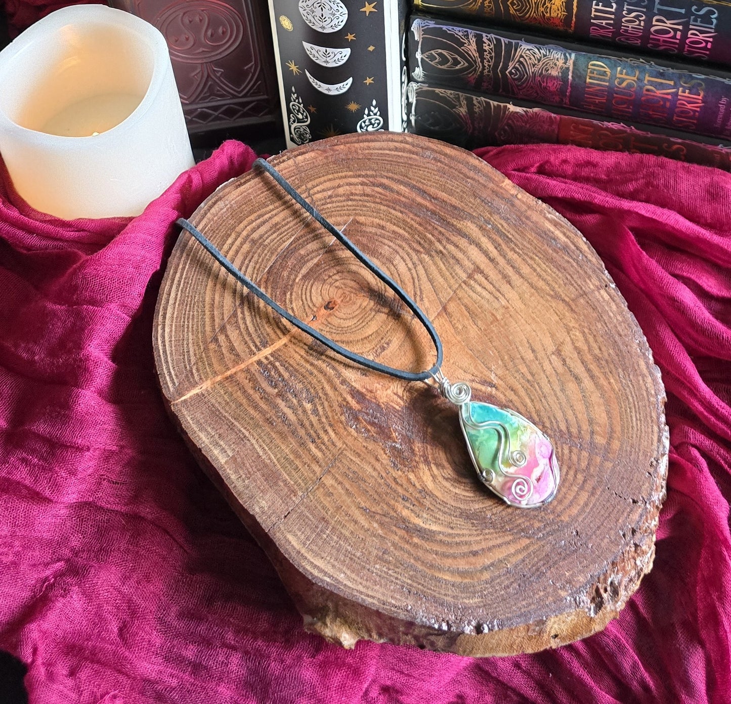 Loving Flow - Dyed Watermelon Agate