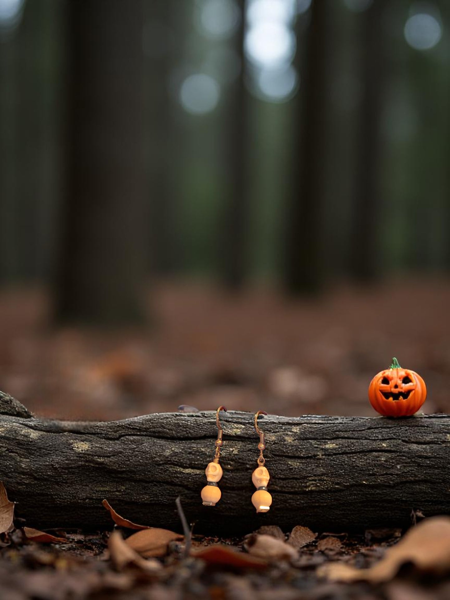Spooky Skull Dangles